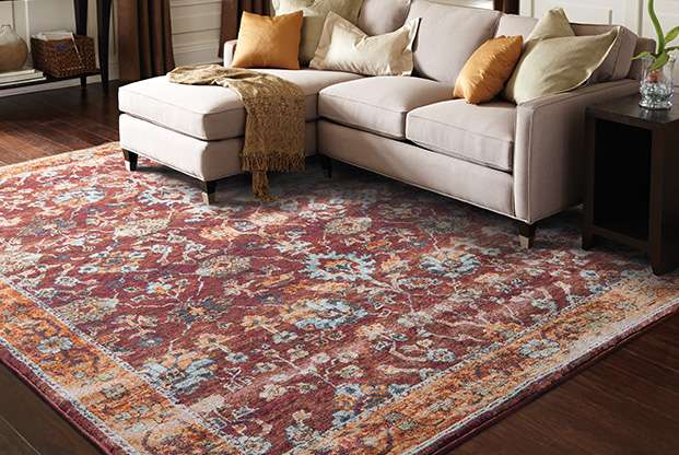 107145 Carpet under the dining table